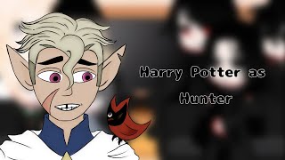 Harry Potter react to Harry as Hunter ||AU||