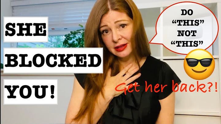 Get Her Back if She Blocked You? (No Contact Rule)