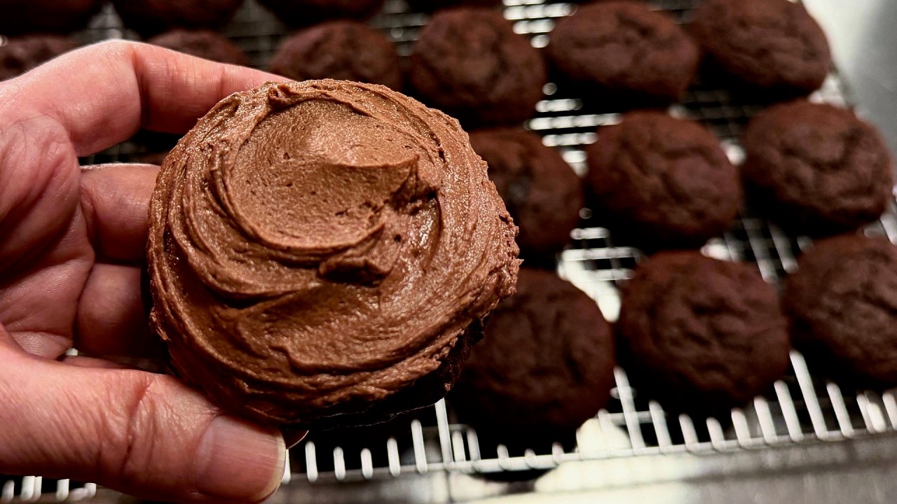 The Most Indulgent Chocolate Drop Cookies Ever! - YouTube
