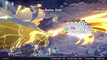 Lv.60 Jing Yuan melts Gepard in Simulated Universe World 3 Difficulty 2