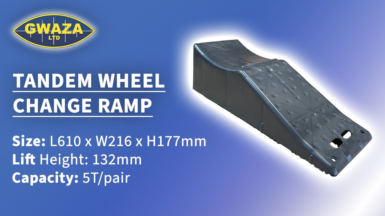 Changa Ramp #10812 - Tandem Wheel Change Ramp (Single) - YouTube