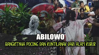 KELUARNYA POCONG DAN KUNTILANAK DALAM KUBUR - ABILOWO X GARUDA MERAPI BABAK 6