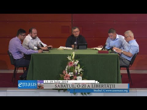 Studiul 3 - Sabatul, o zi a libertății | 13-19 iulie 2019