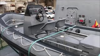 海上自衛隊 複合型作業艇 日本のミサイル艇 うみたか(UMITAKA)PG828の紹介