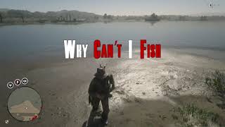 Red Dead Online Funny | Why Can't I Fish Muskrat?