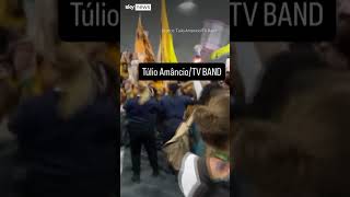 Protestors storm COP30 venue and clash with security guards