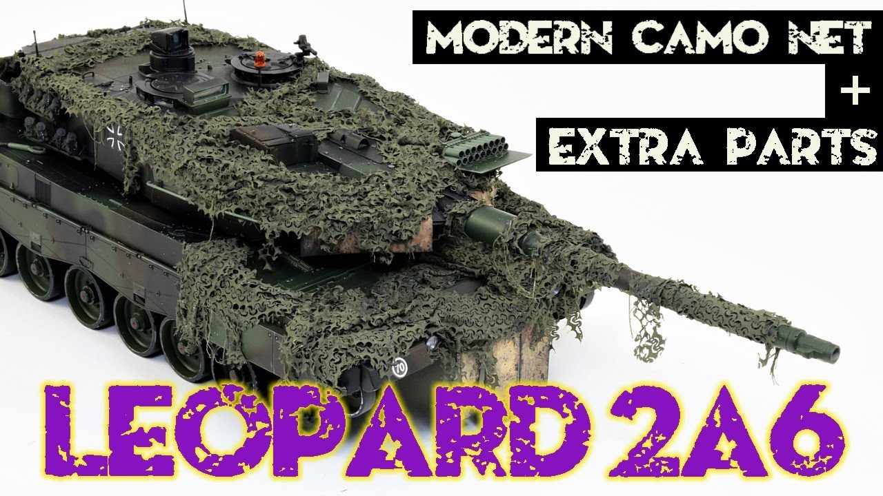 LEOPARD 2A6 - the most powerful and deadly machine in the world, part 3/4,  1/35 scale 