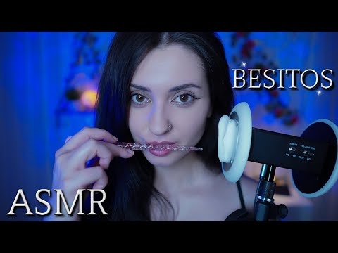 ASMR BESITOS Y CARICIAS PARA DORMIR 💖 ASMR EAR MASSAGE & KISSES