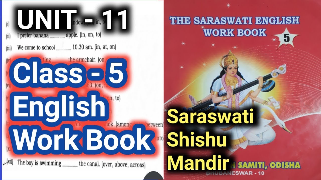 Class 5 English Work Book Unit 11 Saraswati Shishu Vidya Mandir class-5-english-work-book-unit-11-saraswati-shishu-vidya-mandir