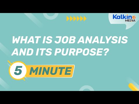 What is job analysis and its purpose?