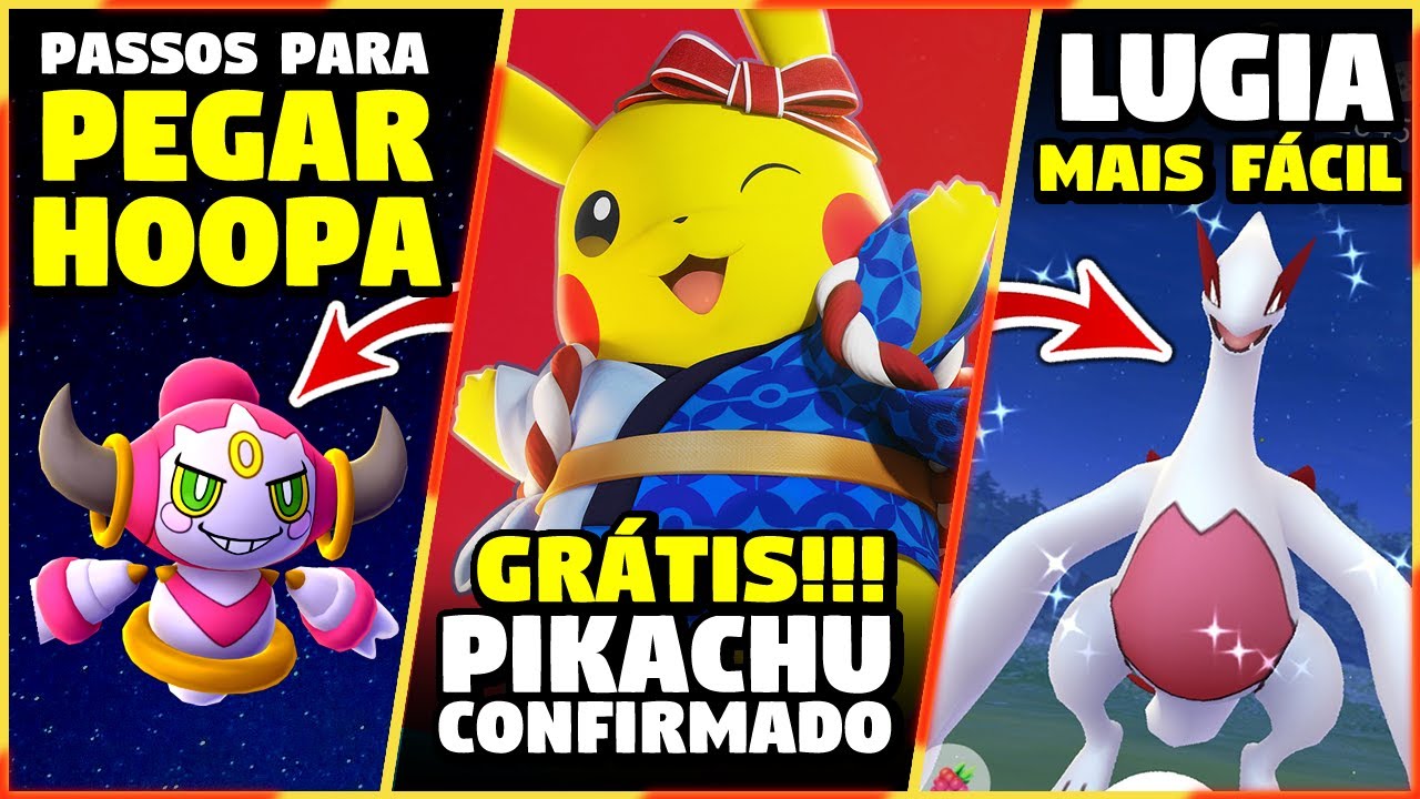 EVENTO LUGIA SHINY - Como PEGAR POKEMON LENDARIO com PASSE DE RAID