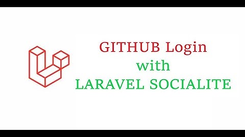 Github login with LARAVEL Socialite