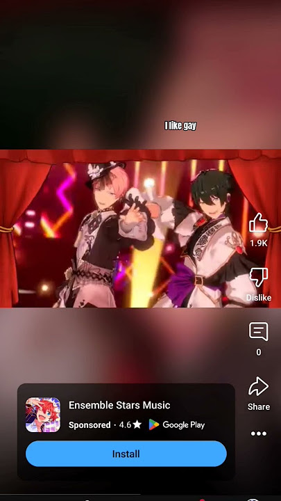 This ad kinda wilding rn #ad #gay #ensemble #enstars #ensemblestars #music #cool