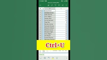 🤔How to Underline in Ms Excel |🤔🤯😱 Underlinein Excel  #skcarrier #viral #shorts