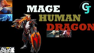 DOTA AUTO CHESS - 6 MAGES AND 3 DRAGONS COMBO!