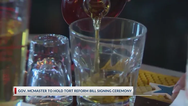 Gov. McMaster to hold tort reform bill signing ceremony