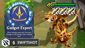 Gadget Expert with 3 Stattic Shiv! Twitch 3-Star | TFT SET 7