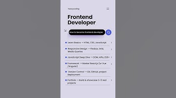 How to Become a Frontend Developer Fast! #shorts  #coding  #frontendcourse