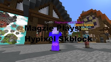 How To Properly Mine Dwarven Mines Bridge For Cobblestone:  Magzie Plays: Ironman Hypixel Skyblock!