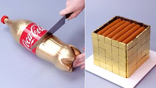 Best 24K Chocolate GOLD Cakes Compilation | Coolest Chocolate Cake Decorating Ideas | So Tasty