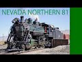 NEVADA NORTHERN NEWLY RESTORED No. 81 - 2-8-0 - Ely - Nevada