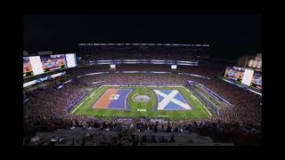 Flower of Scotland from the top of the Gillette stadium. #worldcup 