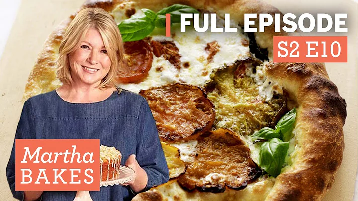 Martha Stewart Makes Focaccia and Pizza 3 Ways | M...