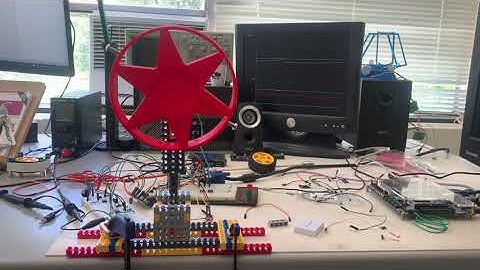 Reaction wheel inverted pendulum using RP2040