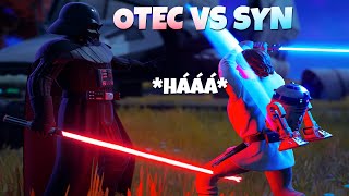 DARTH VADER VS LUKE SKYWALKER - FORTNITE STAR WARS