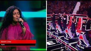 Sinem Uraz - İsyan Halil Sezai The Voice Of Germany 2018 Blind Audition