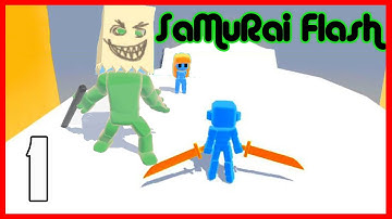 Samurai Flash Gameplay All Level Part 1 | Samurai Flash Game