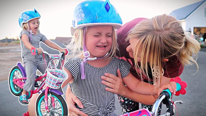 PARKER Learns to RIDE Her BIKE! (No Training Wheels)