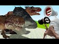 DINOSAURS VS Trevor Henderson Creatures ( Garry's Mod Sandbox )