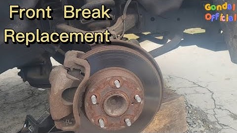 How To Change Replace Brake Pads Easy Simple || Toyota Brake Pads Replacement