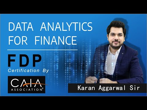 Data Analytics | Analytics in Finance | CAIA