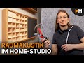 Raumakustik fr das kleine homestudio messen planen und einrichten  hofacollege livestream