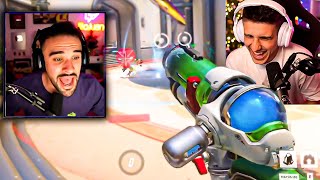 REACCIONANDO A ILLOJUAN EN OVERWATCH 2!