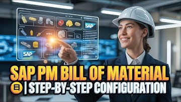 SAP PM Bill of Material (BOM) Configuration | Step-by-Step Equipment BOM Setup in SAP PM