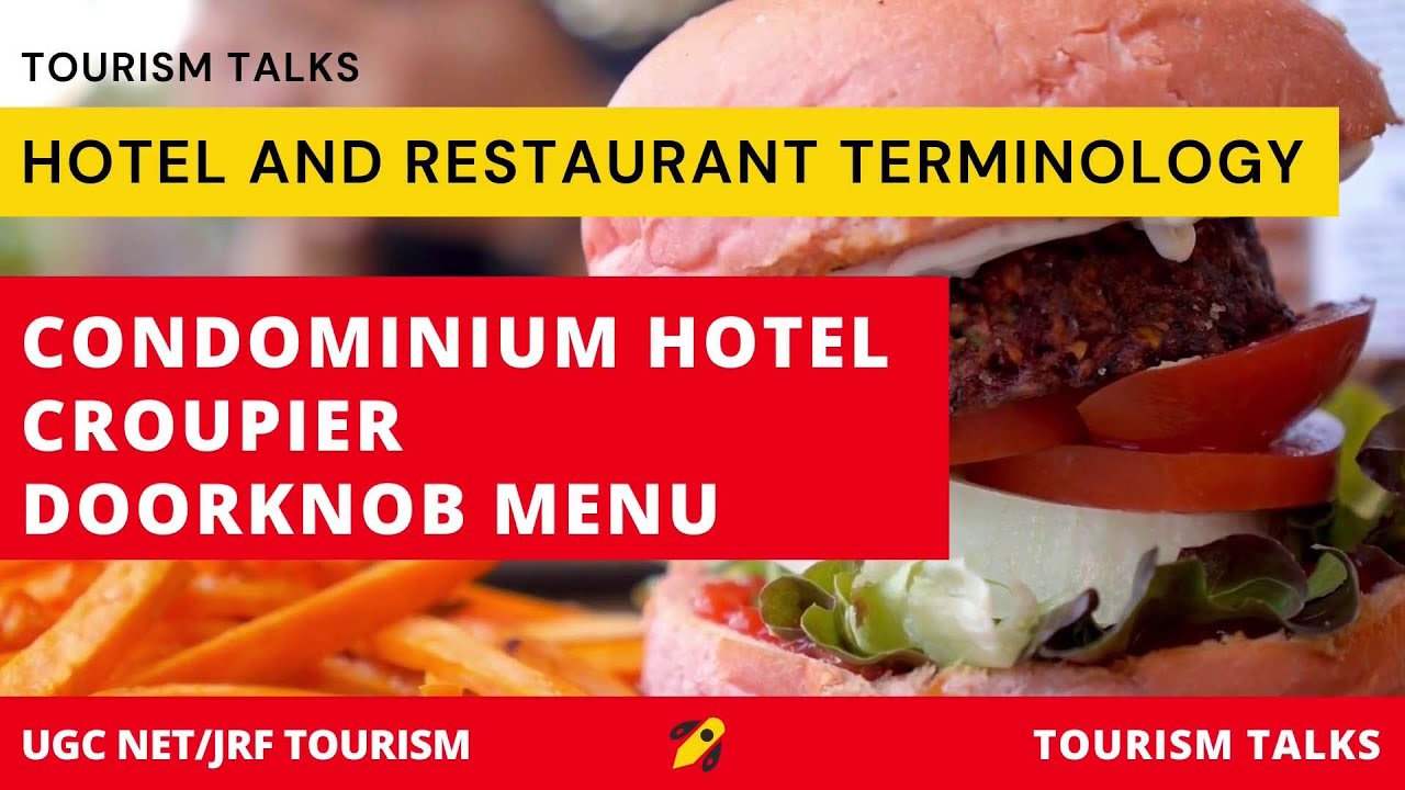 05 Hospitality Terminology Subscribe UGC NET Tourism Administration and Management Tourism Talks