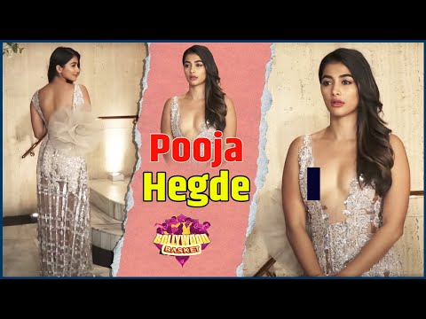 Pooja Hegde ने Transparent Dress पहन कर बनाया सबको दीवाना | Pooja Hegde In Transparent Dress