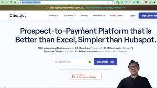 Explanation About ClientJoy CRM and Usecase. (Penjelasan mengenai Clientjoy CRM dan Kasusnya) screenshot 1