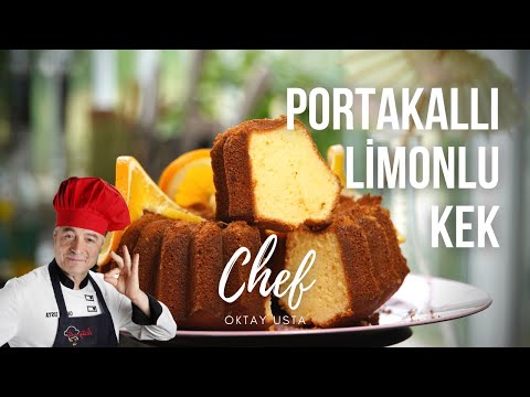 Portakallı Limonlu KEK Nasıl Yapılır? | Oktay Usta