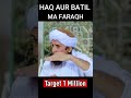 Haq aur batil me farq in urdu muftitariqmasoodspeeches