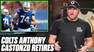 Pat McAfee Reacts To Colts Anthony Castonzo Retiring