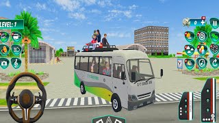 Mini Bus Driving Euro Bus Game Android Gameplay. screenshot 5