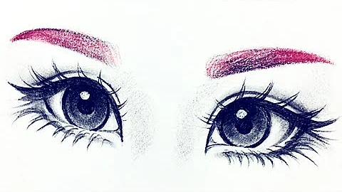 How I Draw Eyes From Reference ♡ |Christina Lorre'