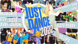 Just Dance 2022 fanmade Menu | Part 3 | #1-40 | + NEW Songs!