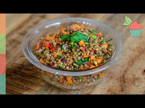 Green Lentil Salad | Salad Series!