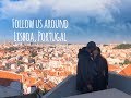 Follow us around lisboa portugal  travel vlog