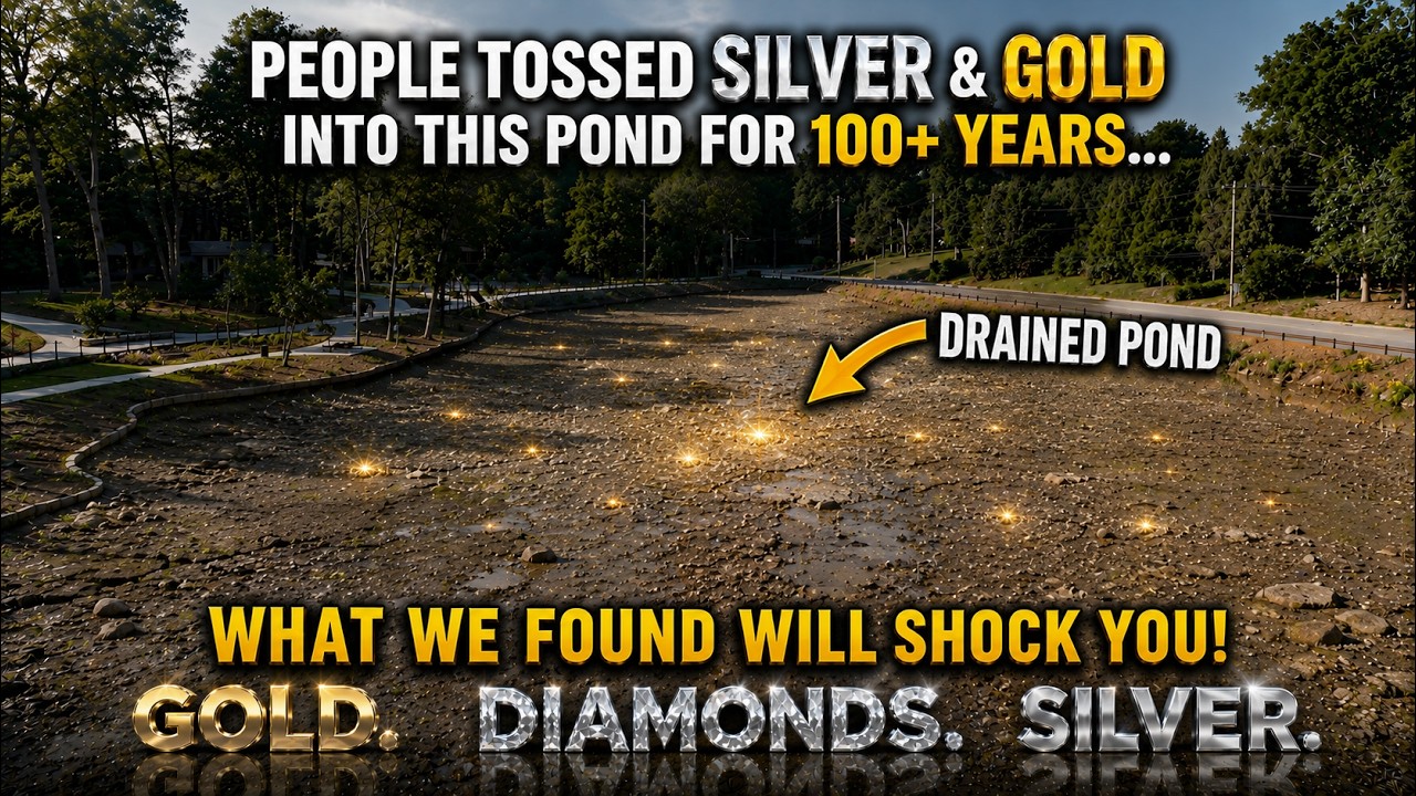 People Tossed Silver & Gold Into This Pond for 100+ Years… What We Found Will Shock You!